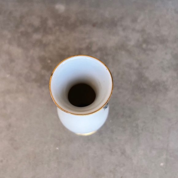 Vtg Plankenhammer Floss Bavaria Germany FIDELITAS Karlsruhe Mini Vase Porcelain - Picture 5 of 7